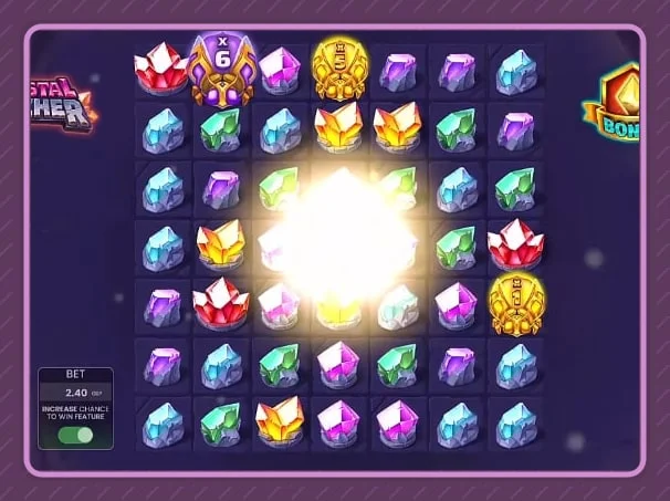 Article image for Crystal Catcher vs Jammin' Jars - Push Gaming Slot Comparison